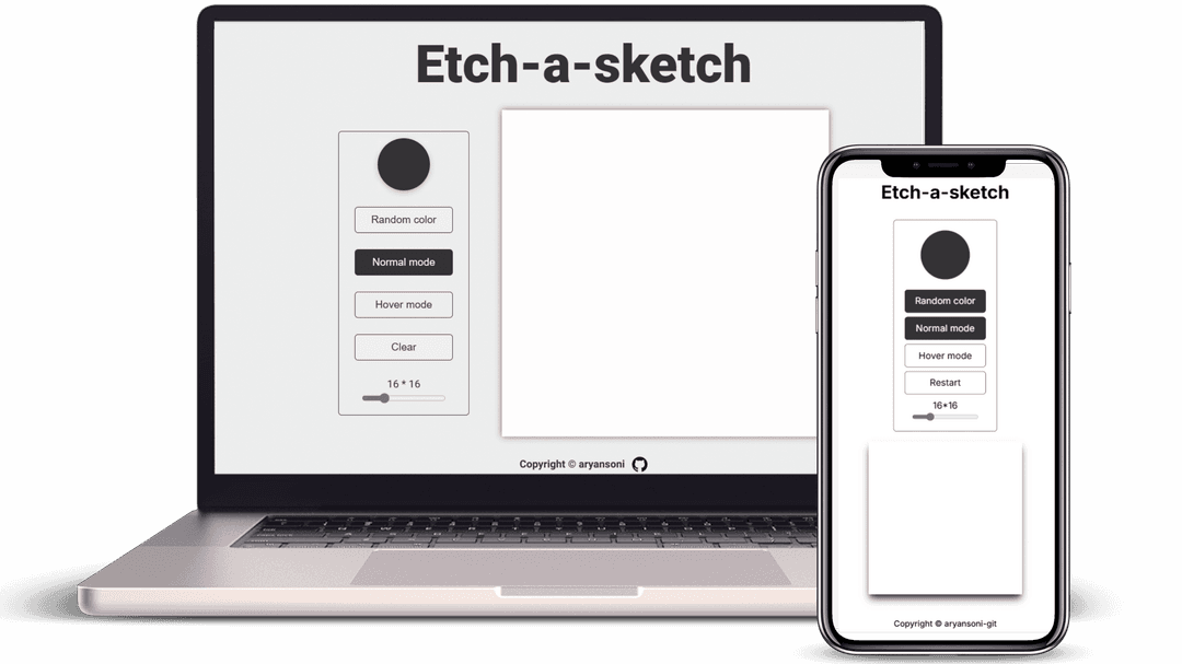 Web App (Etch-a-Sketch)
