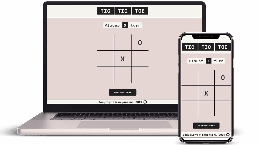 Web App (Tic Tac Toe)